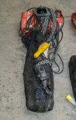 CM Lodestar 2 ton 110 volt electric chain hoist c/w control pendant and chain bag 1509-0402