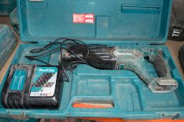 Makita DJR182 18v cordless reciprocating saw c/w charger and carry case ** No battery ** MAK0910