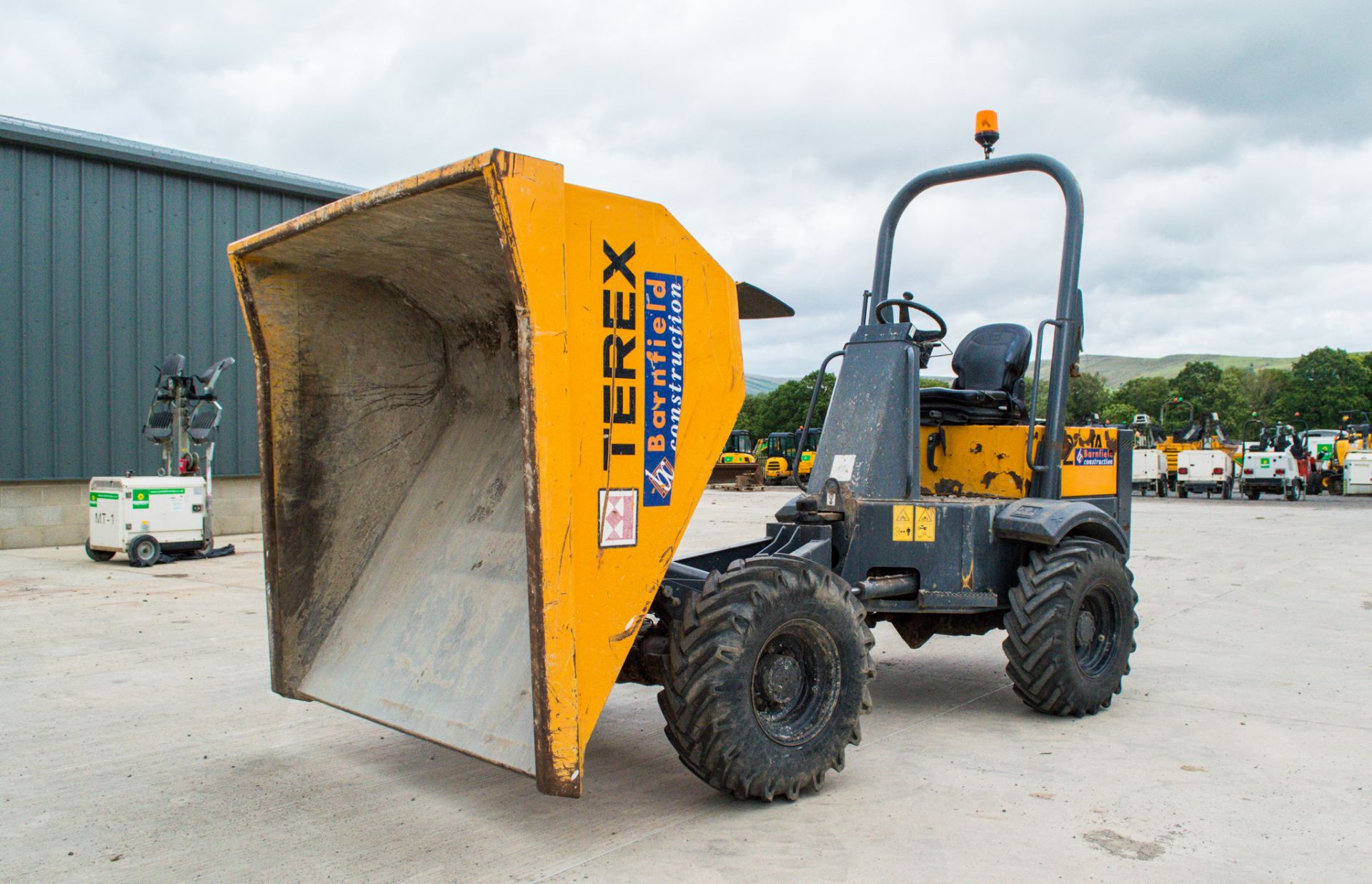 Terex TA3 3 tonne straight skip dumper Year: 2014 S/N: 8PC5963 Recorded Hours: 1839 - Image 13 of 23