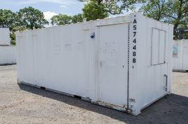 21 ft x 9 ft steel anti vandal site unit c/w keys A574488