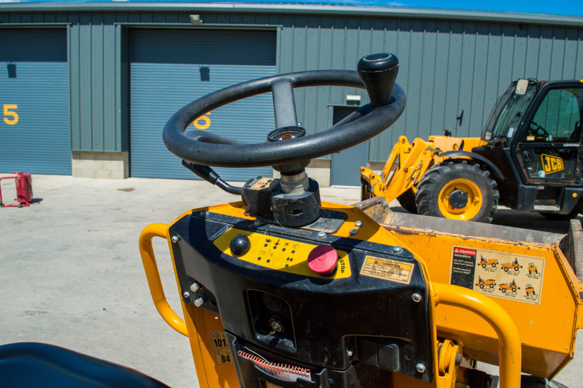 Thwaites 1 tonne hi tip dumper Year: 2018 S/N: E5657 Recorded hours: 422 XL1812006 - Image 21 of 22