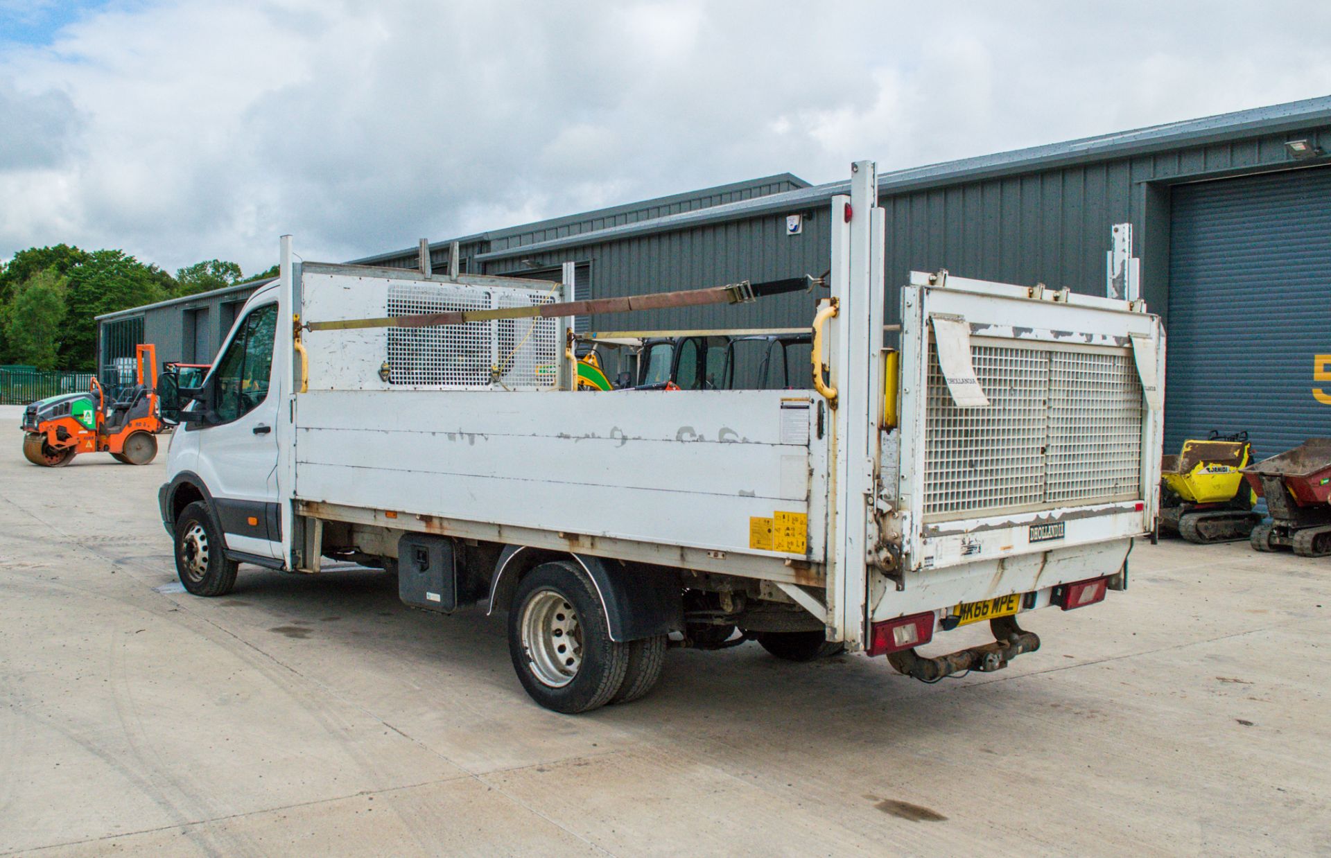 Ford Transit 350 TDCI 2.2 drop side commercial Registration Number: MK66 MPE Date of Registration: - Image 4 of 23