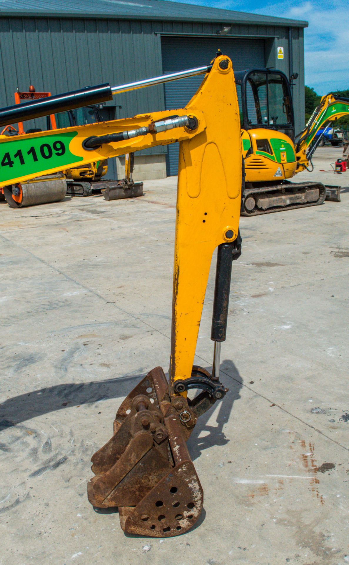 JCB 8018 CTS 1.8 tonne rubber tracked mini excavator Year: 2014 VIN: JCB08018E02333879 Recorded - Bild 12 aus 22