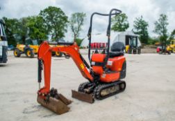 Kubota K008-3 0.8 tonne rubber tracked micro excavator Year: 2018 S/N: 31079 Recorded Hours: 492