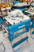 Makita LF1000 Flipper 110v flip over table/cross cut mitre saw ** Switch panel missing and plug