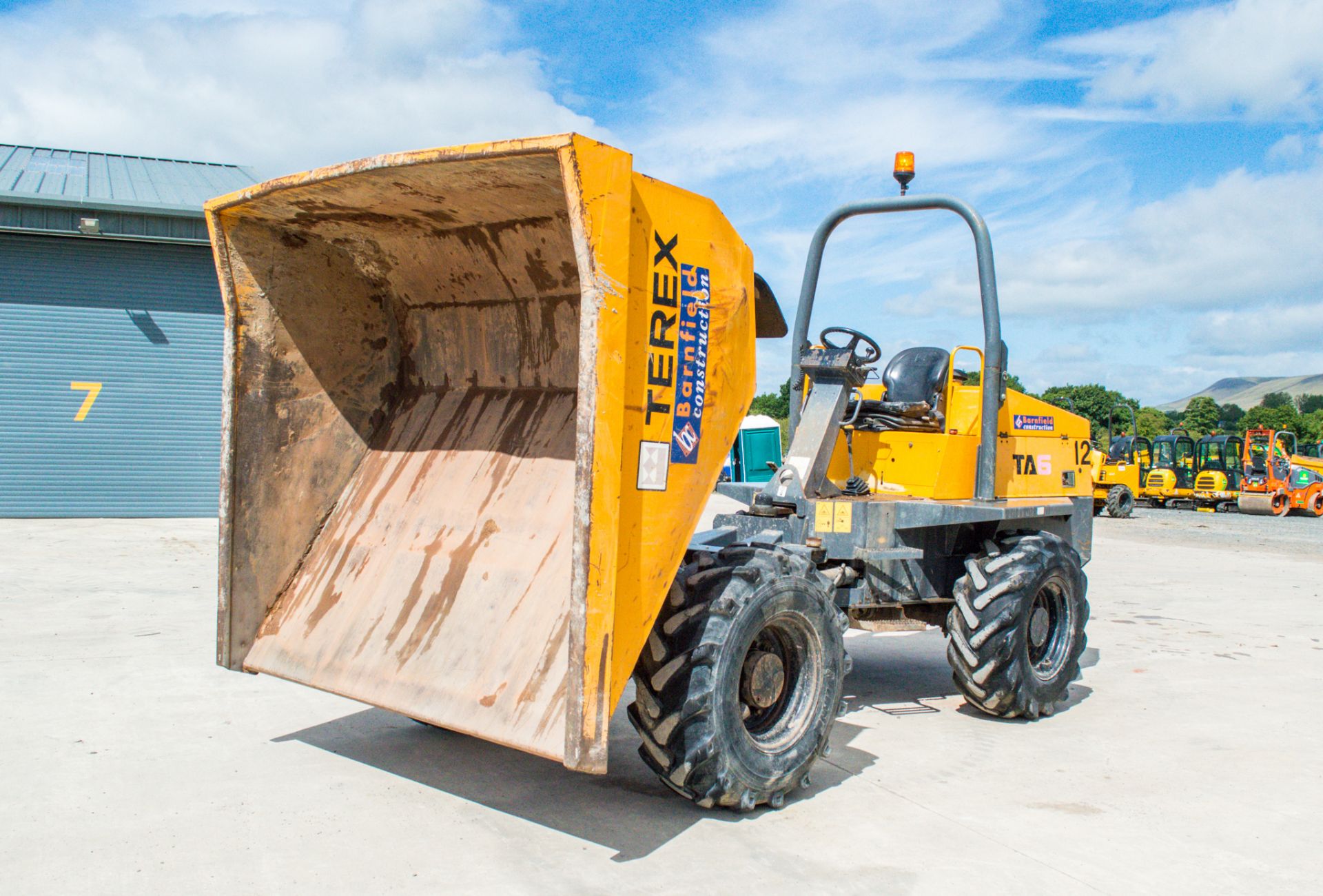 Terex TA6 6 tonne straight skip dumper Year: 2014 S/N: PH6008 Recorded Hours: 1331 - Bild 13 aus 22