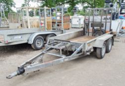 Indespension 8 ft x 4 ft tandem axle plant trailer S/N: 121251 A739471
