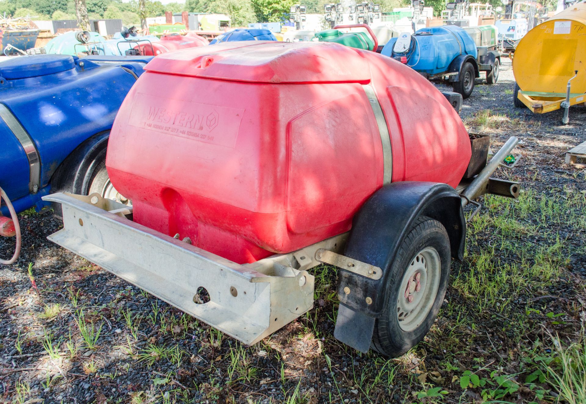 Western diesel driven fast tow pressure washer bowser 15060849 ** No lance and engine parts - Image 2 of 4