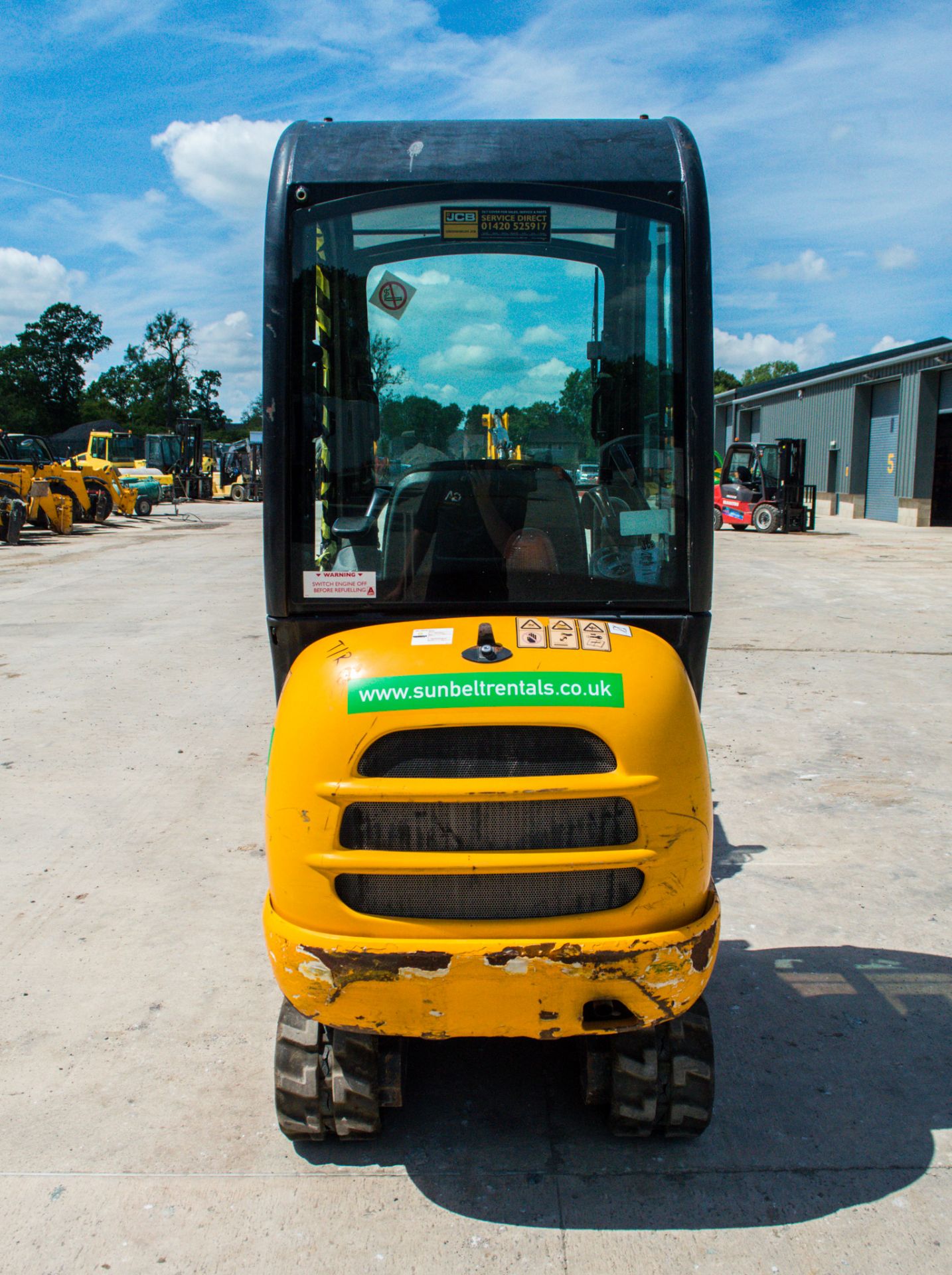 JCB 8016 CTS  1.6 tonne rubber tracked mini excavator Year: 2015 S/N: 2071735 Recorded Hours: 2088 - Image 6 of 21