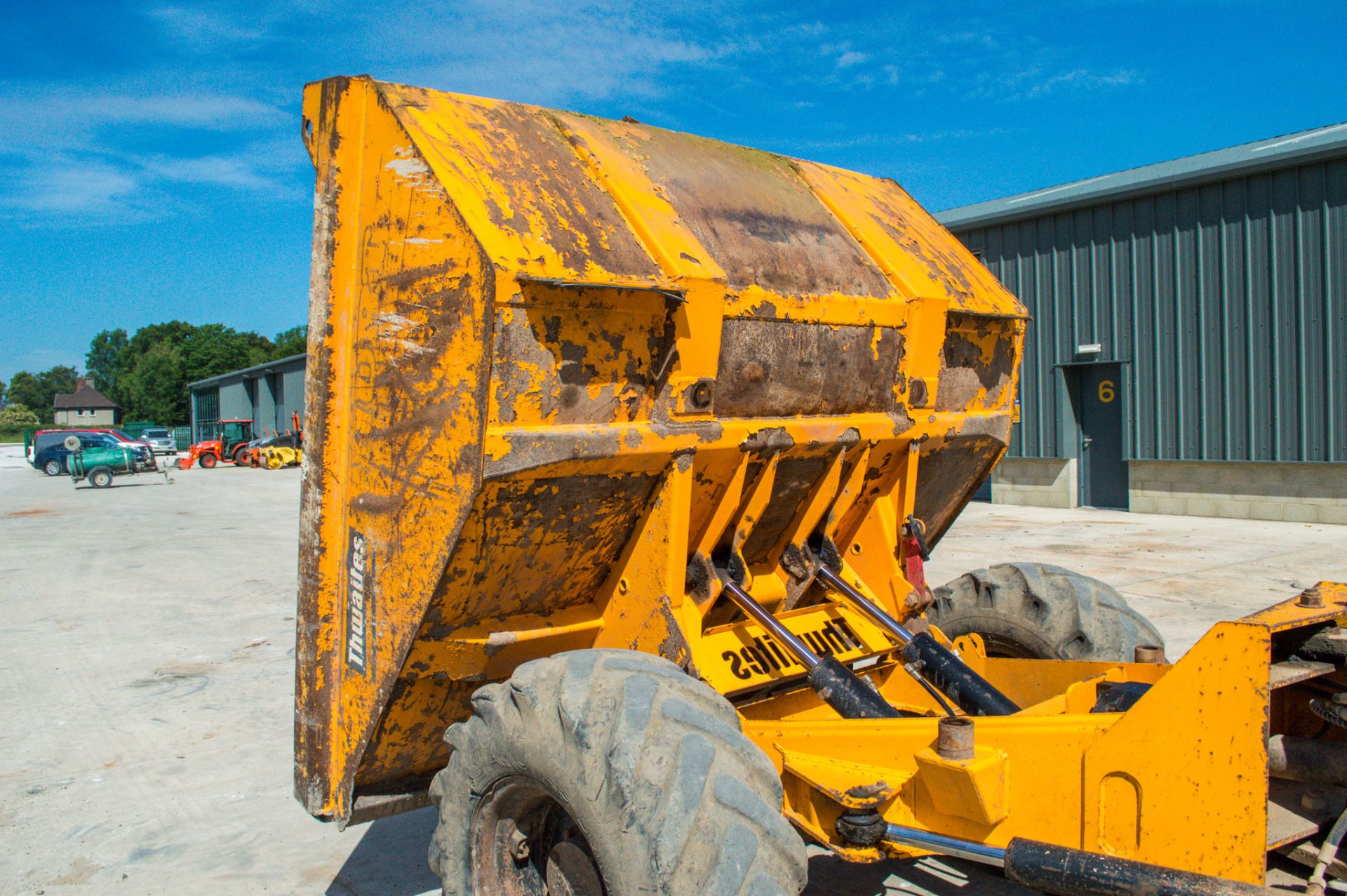 Thwaites 6 tonne straight skip dumper Year: 2008 S/N: 801B7712 Recorded Hours: 3987 DU14 - Bild 15 aus 21