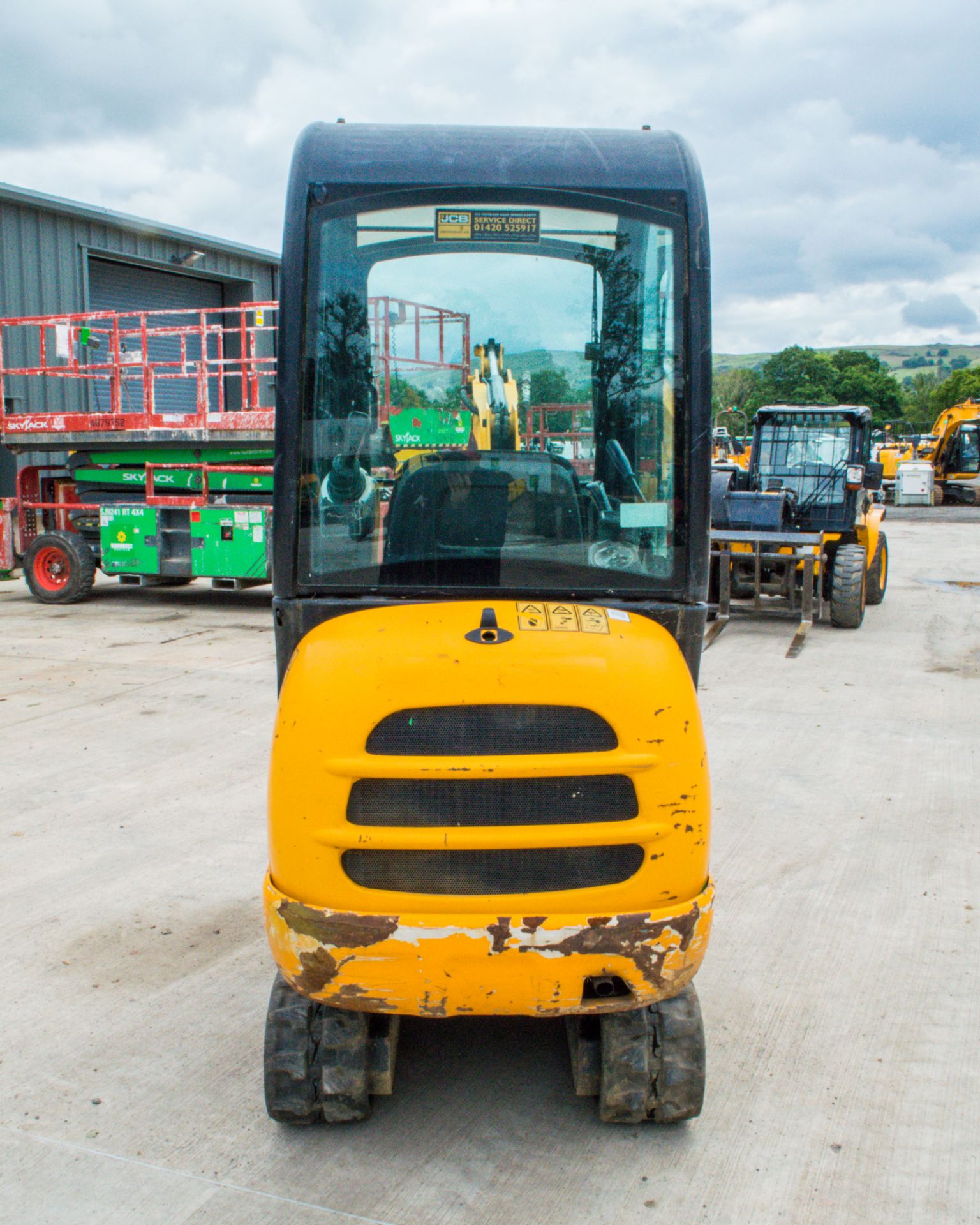 JCB 8016 CTS 1.6 tonne rubber tracked mini excavator Year: 2014 VIN: JCB08016A02071646 Recorded - Image 6 of 22