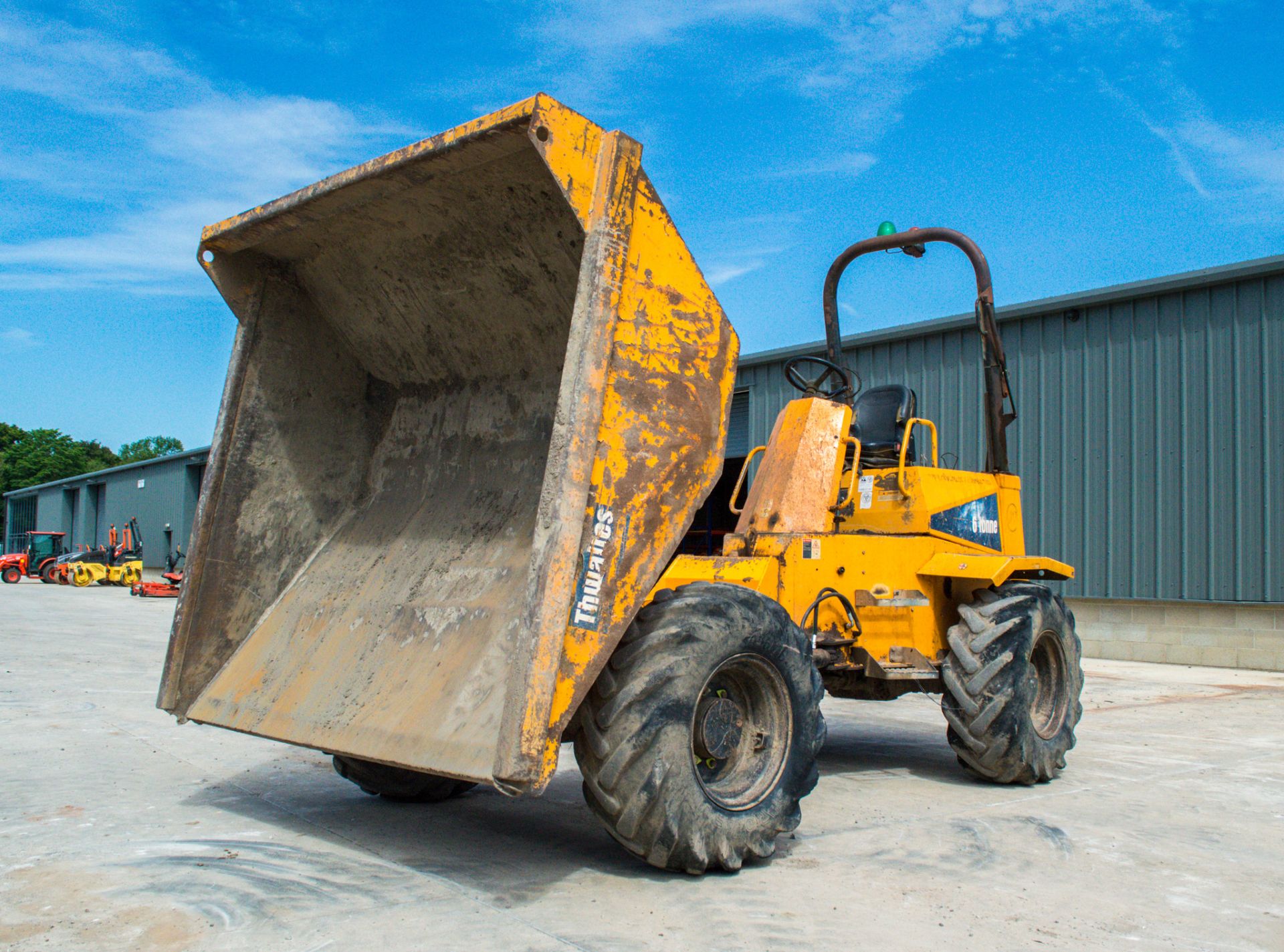 Thwaites 6 tonne straight skip dumper Year: 2008 S/N: 801B7708 Recorded Hours: 1981 DU13 - Bild 13 aus 21