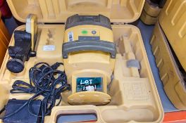 Topcon RL-H3R rotating laser c/w charger, Topcon LS-80R receiver and carry case ** No