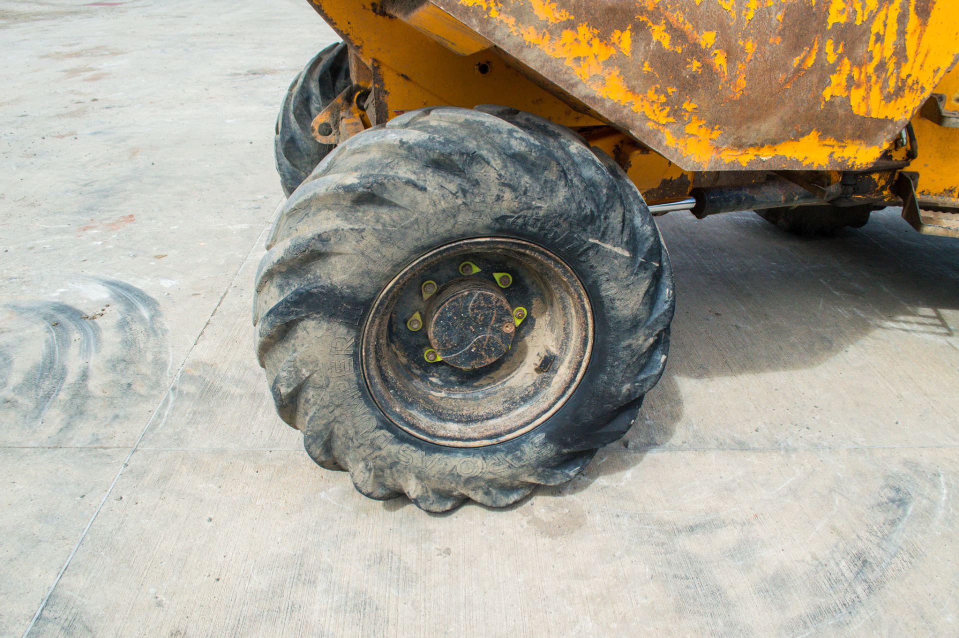 Thwaites 6 tonne straight skip dumper Year: 2008 S/N: 801B7708 Recorded Hours: 1981 DU13 - Image 9 of 21