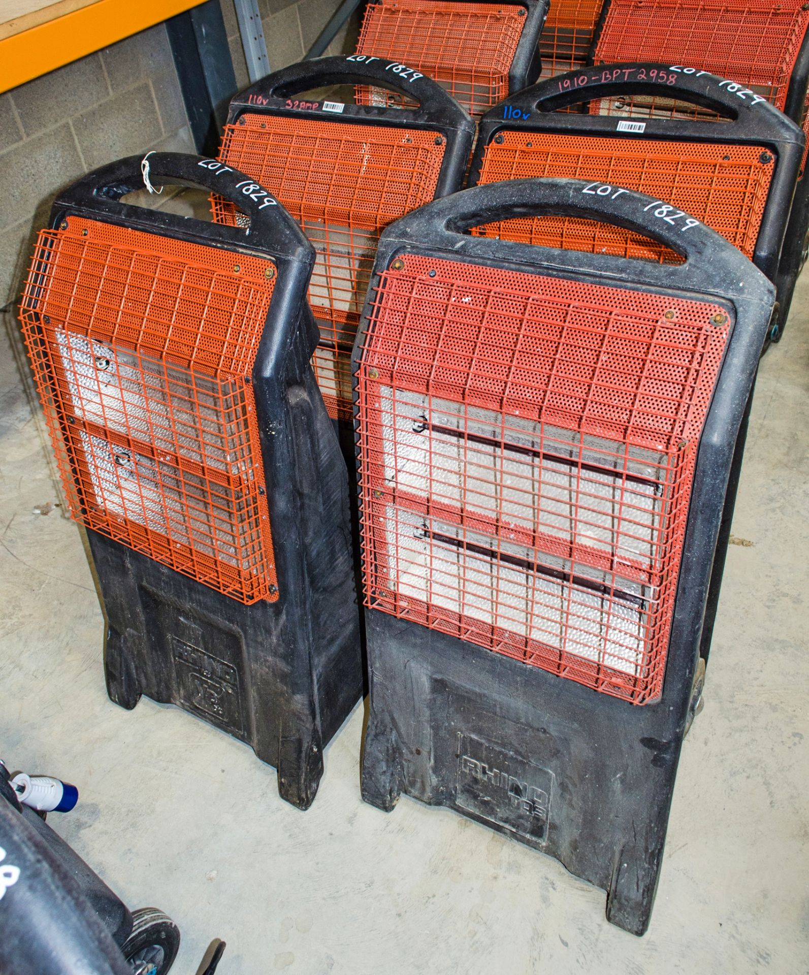 4 - Rhino TQ3 infrared heaters