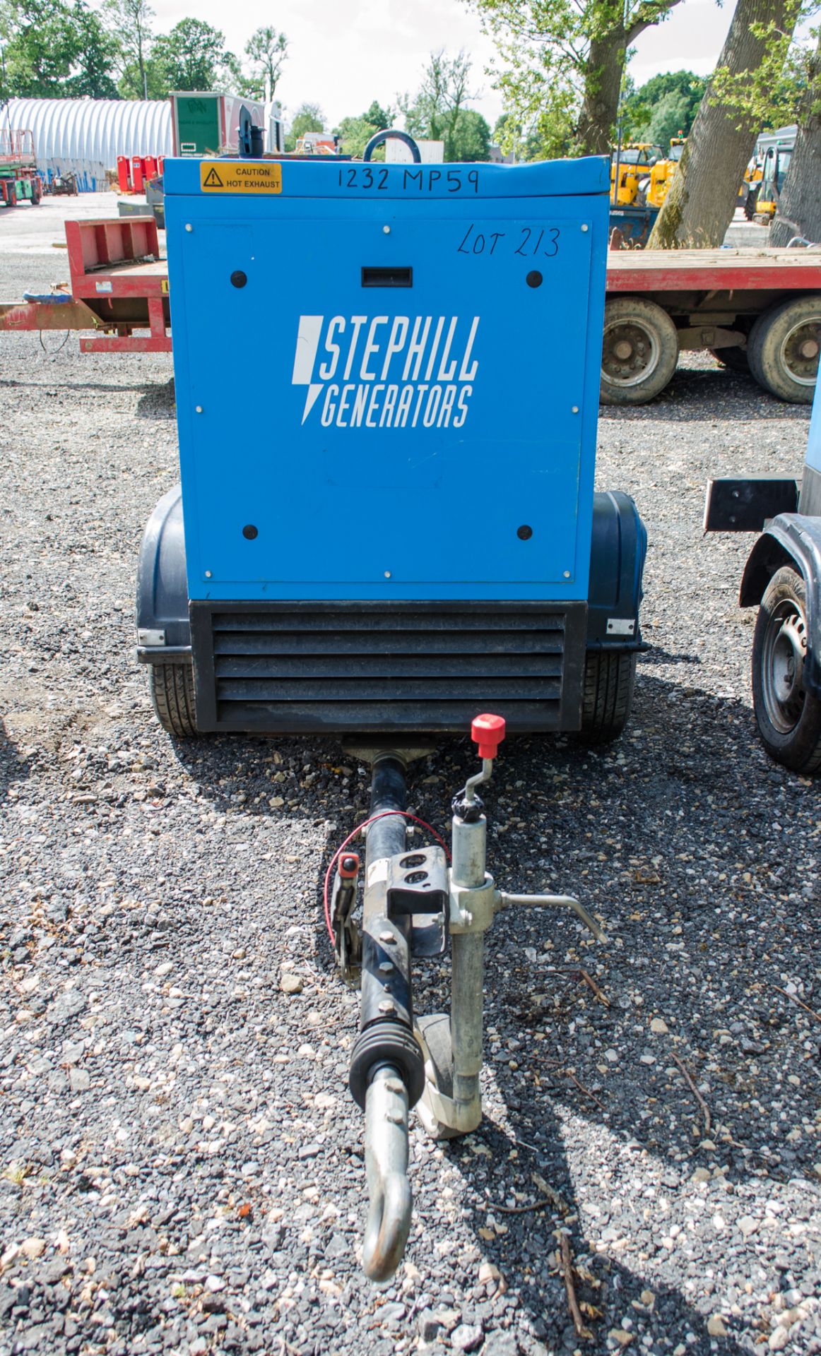 Stephill SSDK20 20 kva diesel driven fast tow generator Year: 2016 S/N: 607390 Recorded Hours: - Image 3 of 5