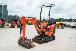 Kubota K008-3 0.8 tonne rubber tracked micro excavator Year: 2018 S/N: 31108 Recorded Hours: 499