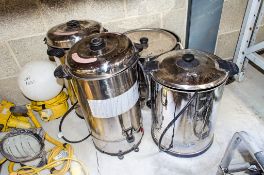 4 - 240v water boiling urns