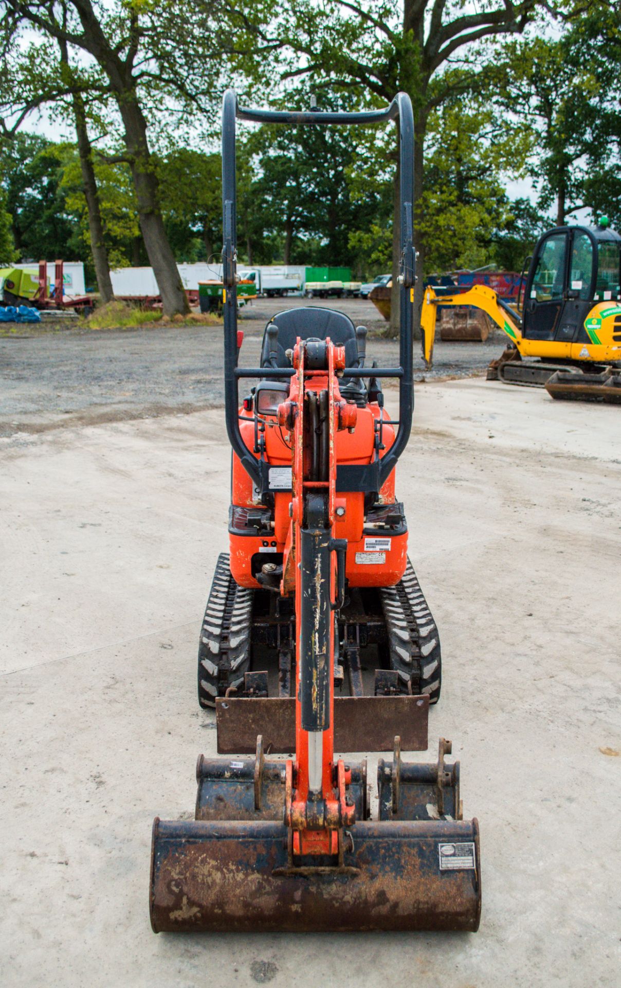 Kubota K008-3 0.8 tonne rubber tracked micro excavator Year: 2018 S/N: 31073 Recorded Hours: 821 - Image 5 of 21