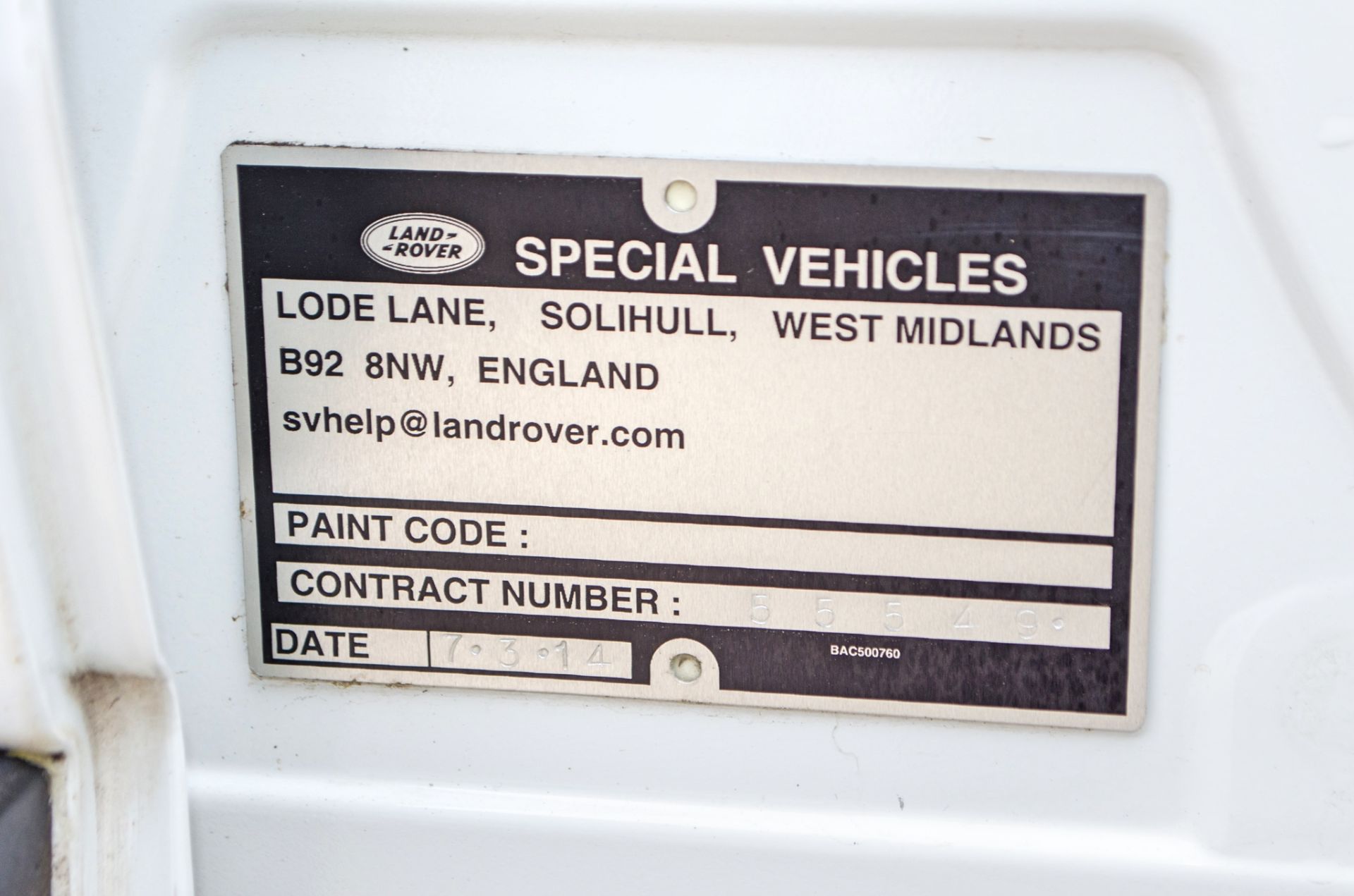 Land Rover Discovery 4 3.0 SDV6 255 XS Commercial 4x4 utility vehicle Registration Number: RV14 - Image 33 of 33