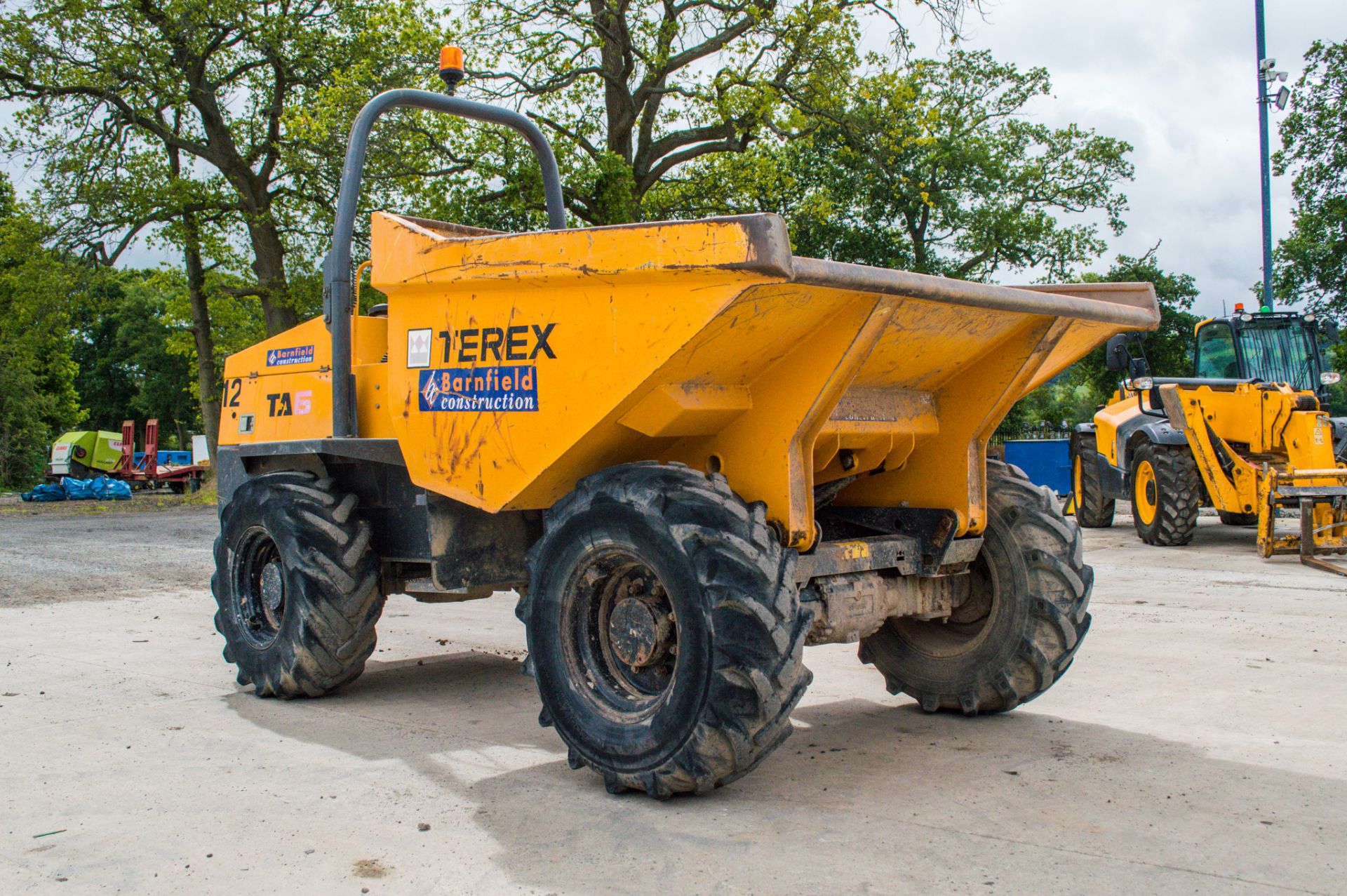 Terex TA6 6 tonne straight skip dumper Year: 2014 S/N: PH6008 Recorded Hours: 1331 - Bild 2 aus 22