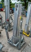 Sumner 2412 manual hoist c/w forks L167Y757