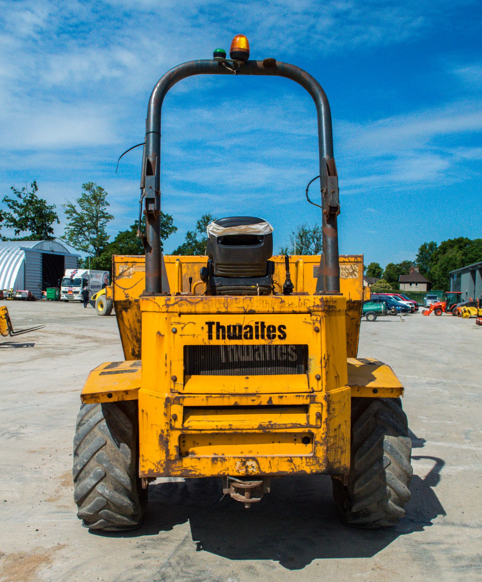 Thwaites 6 tonne straight skip dumper Year: 2008 S/N: 801B7712 Recorded Hours: 3987 DU14 - Image 6 of 21