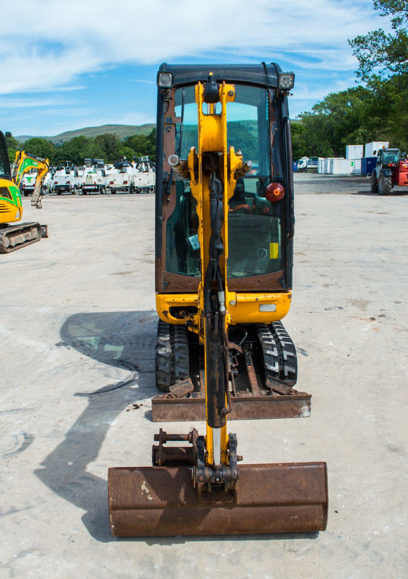 JCB 8018 CTS 1.8 tonne rubber tracked mini excavator Year: 2014 VIN: JCB08018E02333879 Recorded - Bild 5 aus 22