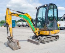 JCB 8016 CTS 1.5 tonne rubber tracked excavator Year: 2014 S/N: 2071667 Recorded Hours: 2840
