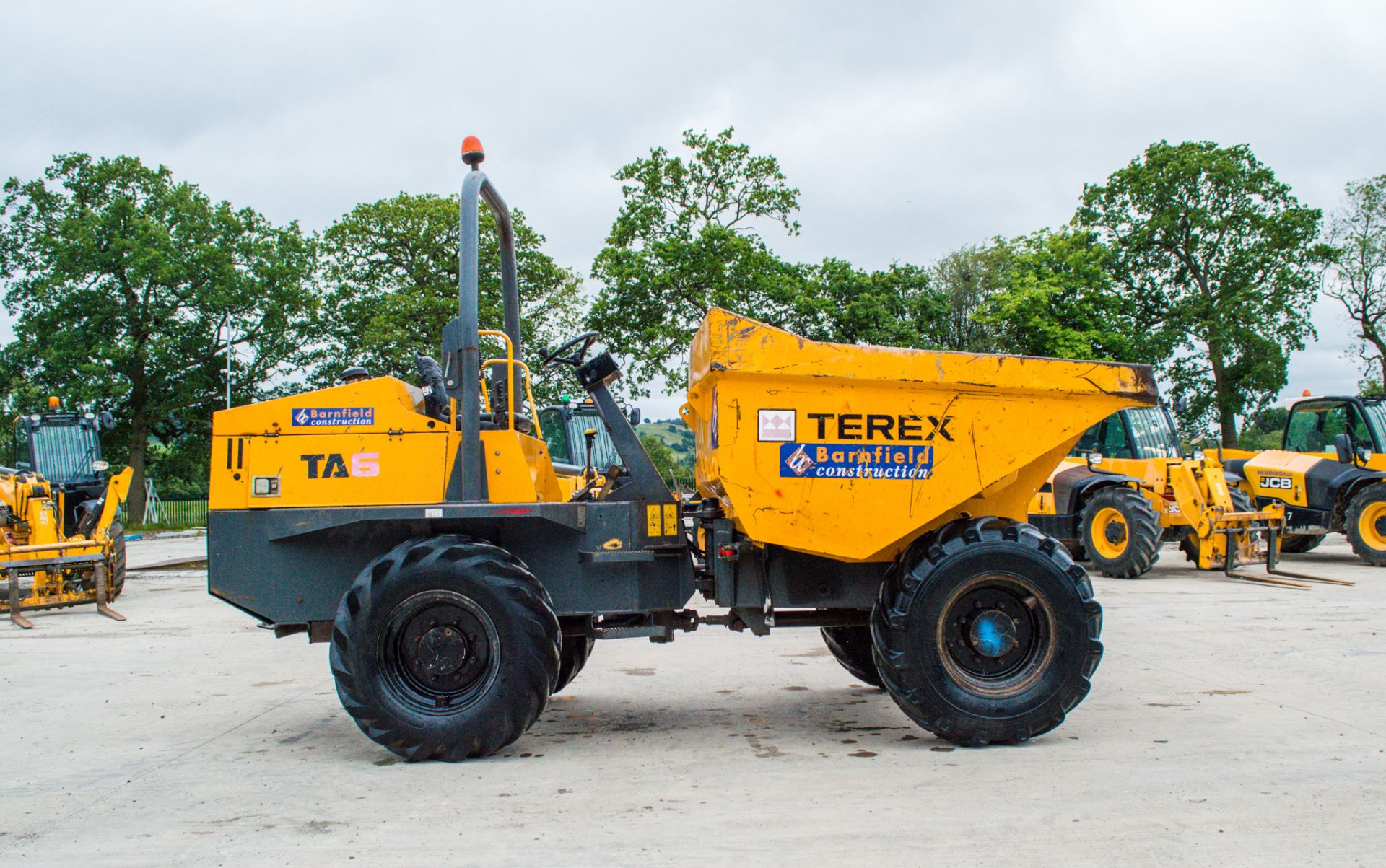 Terex TA6 6 tonne straight skip dumper Year: 2014 S/N: 9PH6017 Recorded Hours: 1295 - Image 7 of 22