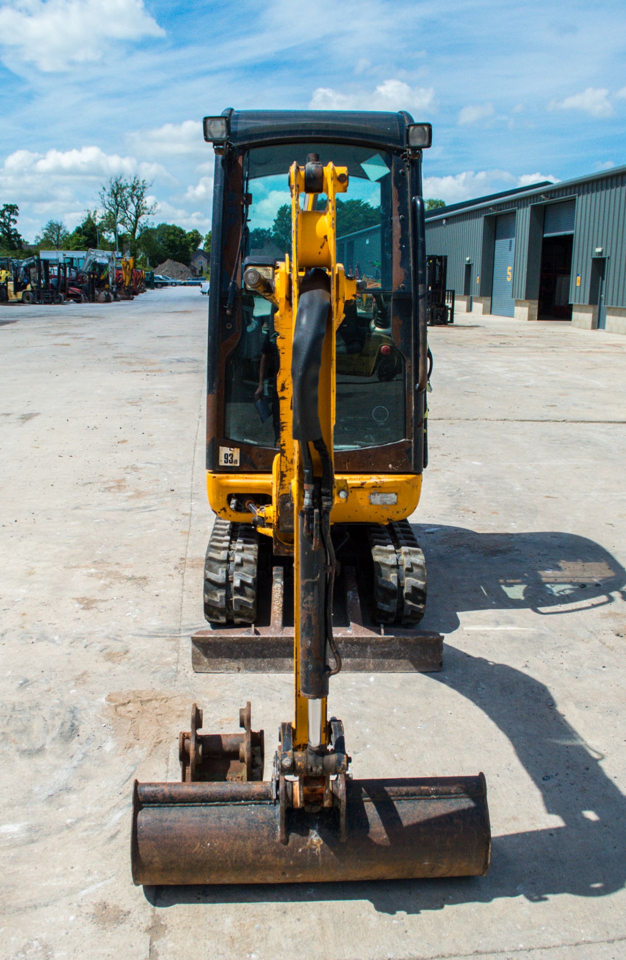 JCB 8016 CTS  1.6 tonne rubber tracked mini excavator Year: 2015 S/N: 2071735 Recorded Hours: 2088 - Image 5 of 21