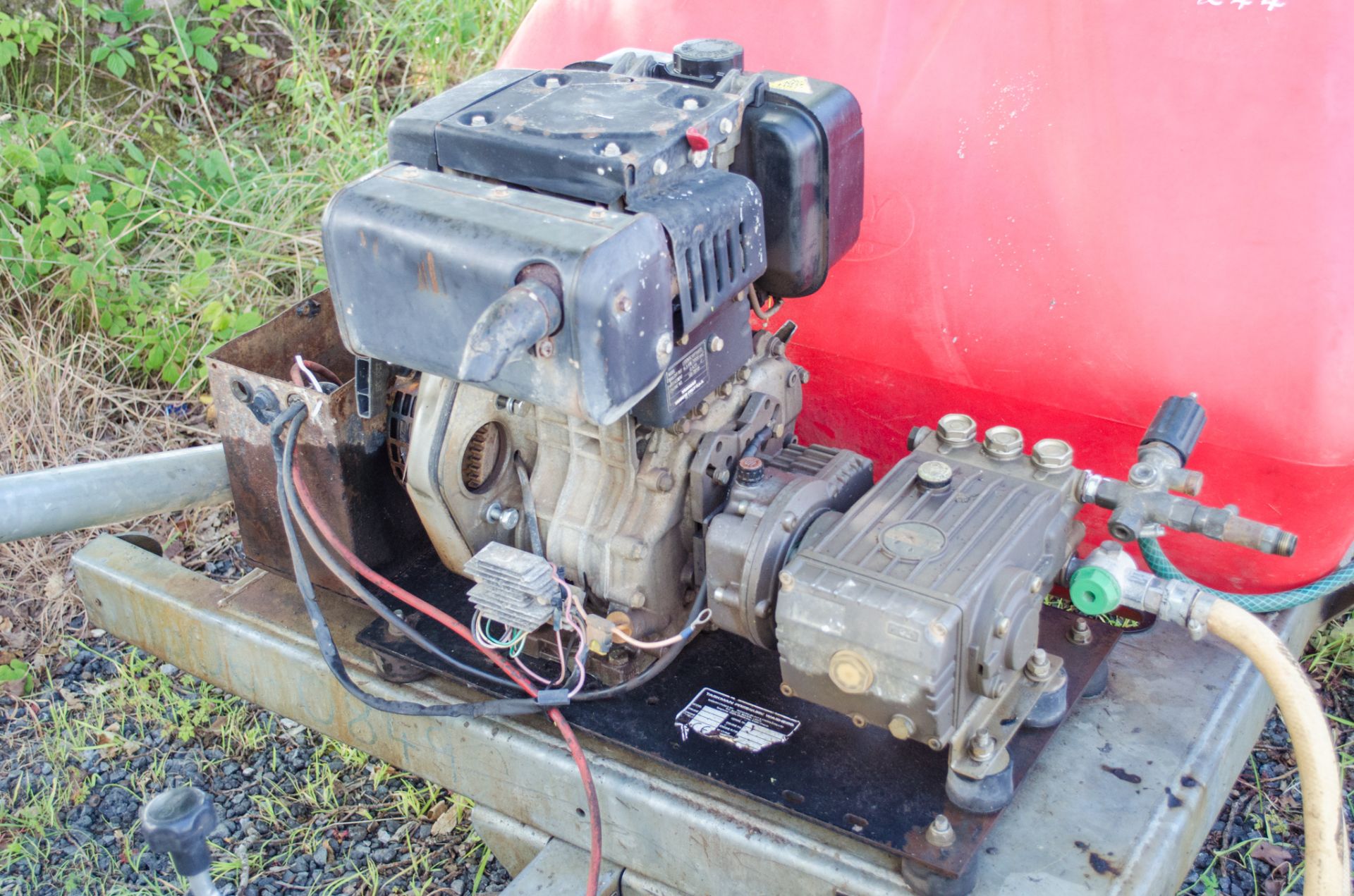 Western diesel driven fast tow pressure washer bowser 15060849 ** No lance and engine parts - Image 4 of 4