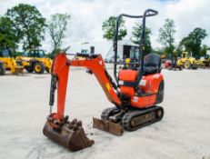 Kubota K008-3 0.8 tonne rubber tracked micro excavator Year: 2018 S/N: 31110 Recorded Hours: 767