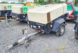 Doosan 7/41 diesel driven fast tow air compressor Year: 2014 S/N: 432719 Recorded Hours: 616