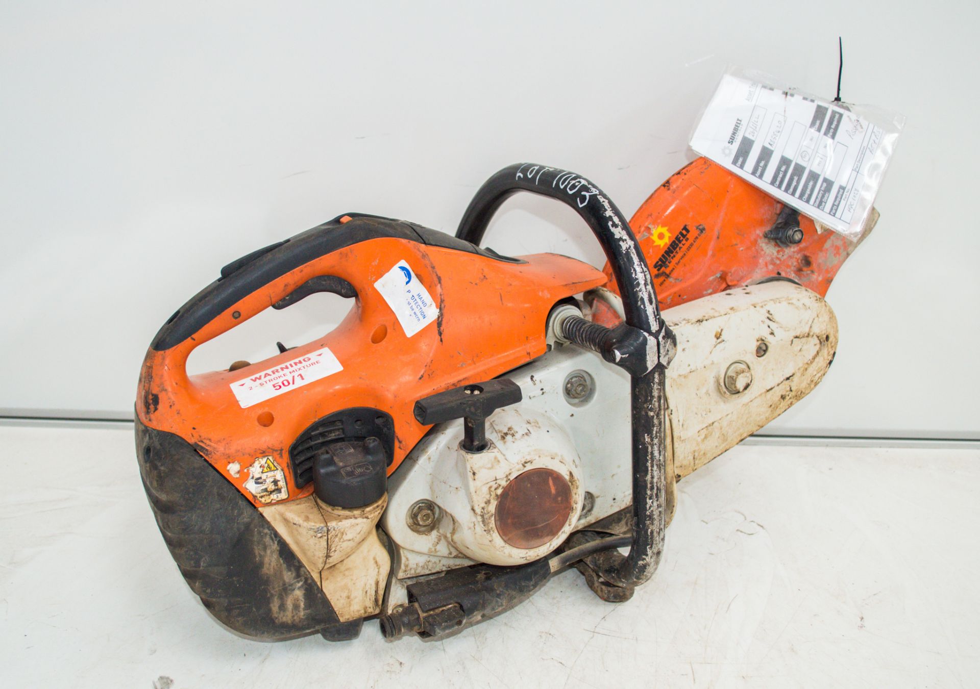 Stihl TS410 petrol driven cut off saw A858420 - Image 2 of 2