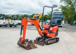 Kubota K008-3 0.8 tonne rubber tracked micro excavator Year: 2018 S/N: 31073 Recorded Hours: 821