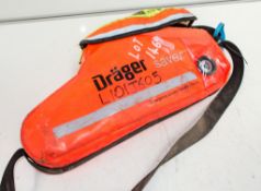 Drager emergency escape breathing device L101J605
