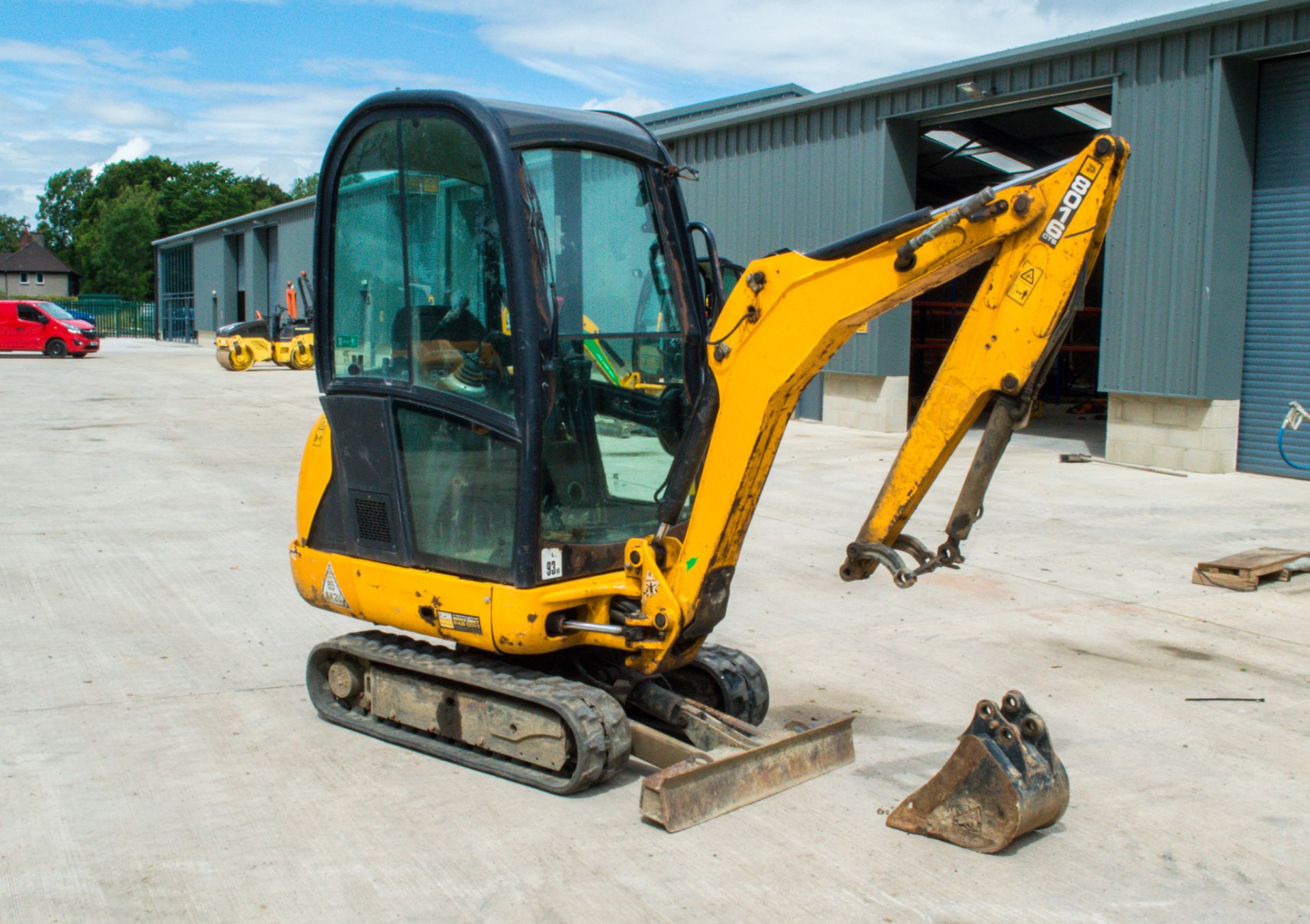 JCB 8016 CTS 1.6 tonne rubber tracked mini excavator Year: 2014 VIN: JCB08016A02071646 Recorded - Image 2 of 22