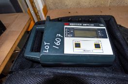 Megger DET5/40 electrical tester c/w carry case WJ22014062