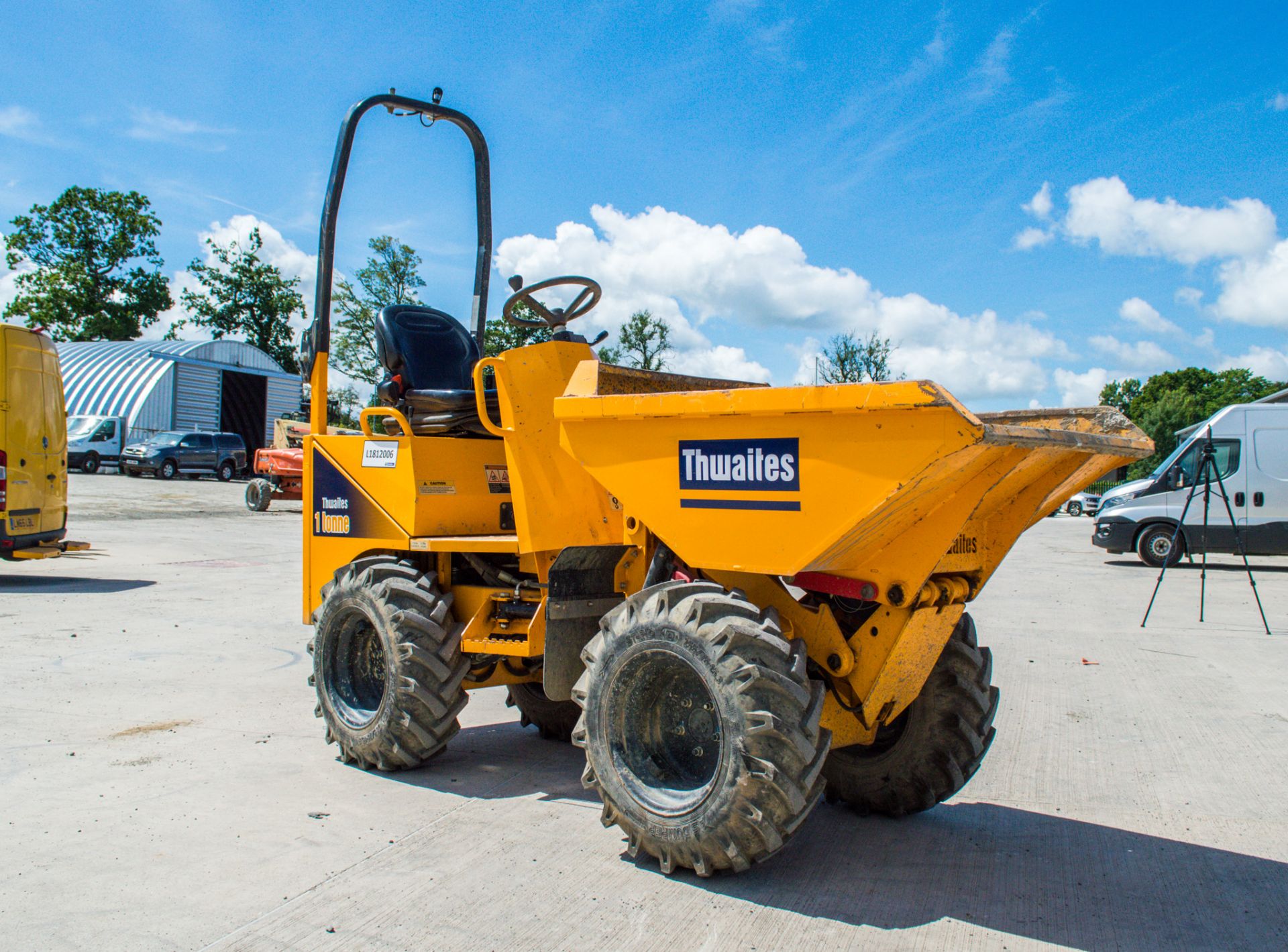 Thwaites 1 tonne hi tip dumper Year: 2018 S/N: E5657 Recorded hours: 422 XL1812006 - Image 2 of 22