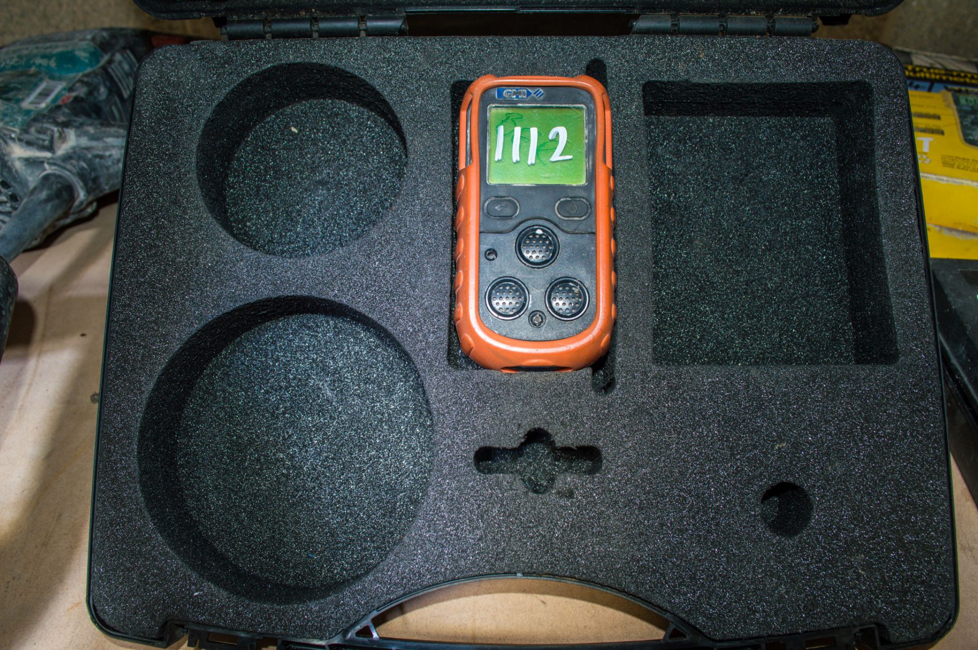 GMI PS241 gas detection meter c/w carry case ** No charger ** Y464