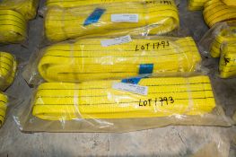 2 - 3 tonne x 6 metre webbing slings ** New and unused **