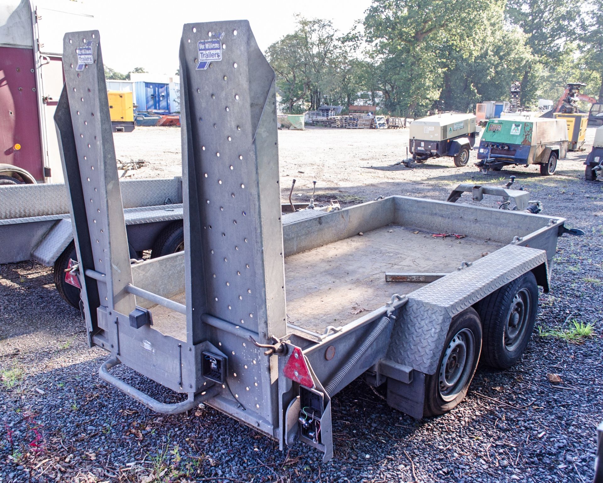 Ifor Williams GH94 9' x 4' tandem axle plant trailer 2213-0229 - Image 2 of 4