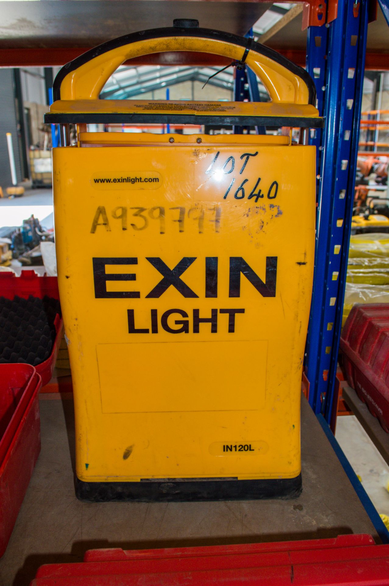 Exin Light cordless LED work light ** No charger ** A939797