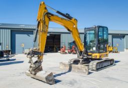 JCB 65R-1 6.5 tonne rubber tracked excavator Year: 2015 S/N: 1914098 Recorded hours: 817 Blade,