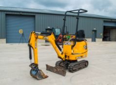 JCB 8008 CTS 0.8 tonne rubber tracked micro excavator Year: 2015 S/N: 410912 Recorded Hours: 1154
