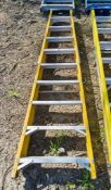 10 tread glass fibre framed step ladder 1907-0423