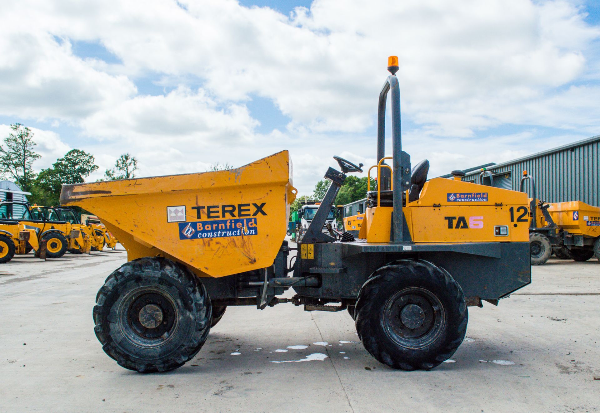 Terex TA6 6 tonne straight skip dumper Year: 2014 S/N: PH6008 Recorded Hours: 1331 - Bild 7 aus 22
