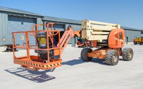JLG 450AJ SII 45 foot diesel driven 4WD articulated boom lift Year: 2008 Recorded hours: 3300 S/N: