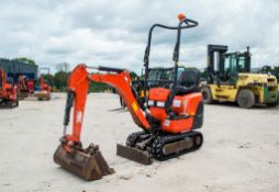 Kubota K008-3 0.8 tonne rubber tracked micro excavator Year: 2018 S/N: 30713 Recorded Hours: 1319